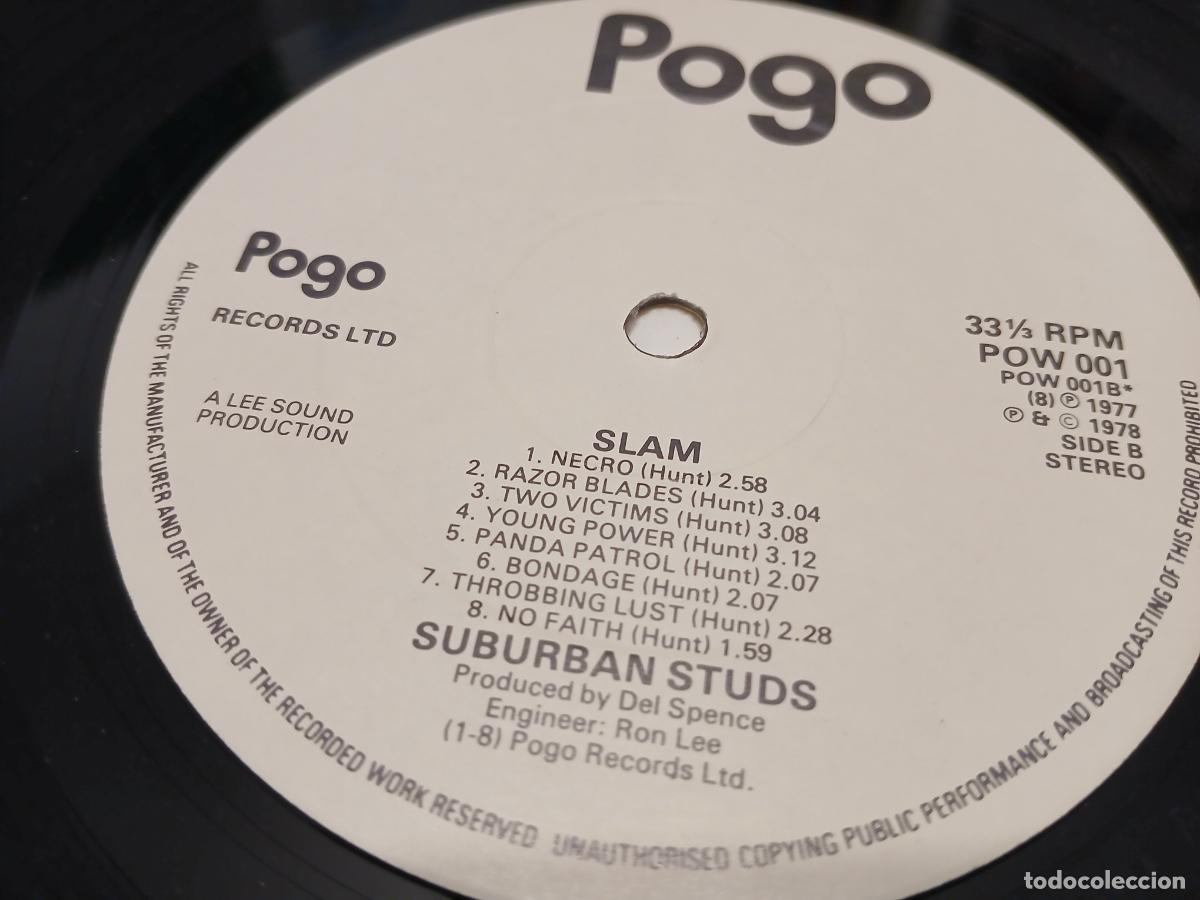 Discos de vinilo: Suburban Studs &lrm;&ndash; Slam- (1978) LP disco vinilo - Foto 3