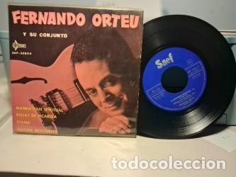Discos de vinilo: EP FERNANDO ORTEU Y SU CONJUNTO : MANHATTAN SPIRITUA