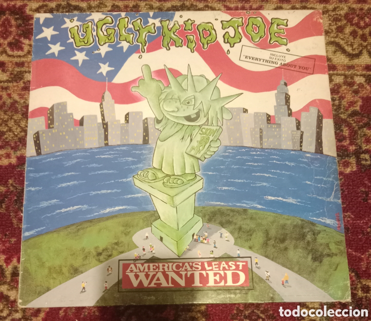 Discos de vinilo: Ugly kid joe - Am&eacute;ricas least wanted LP Espa&ntilde;a 1992