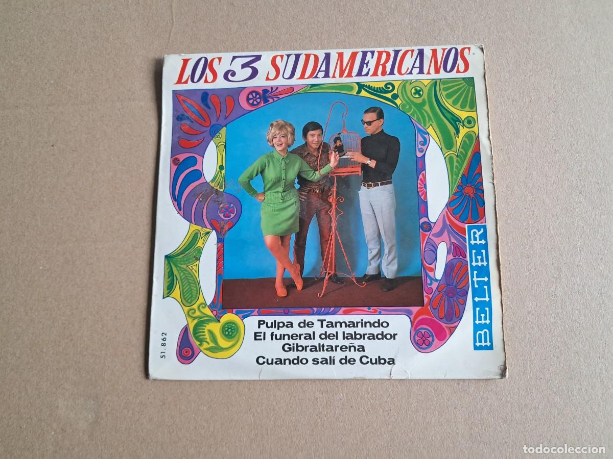 Discos de vinilo: LOS 3 SUDAMERICANOS - PULPA DE TAMARINDO EP 4 TEMAS 1967