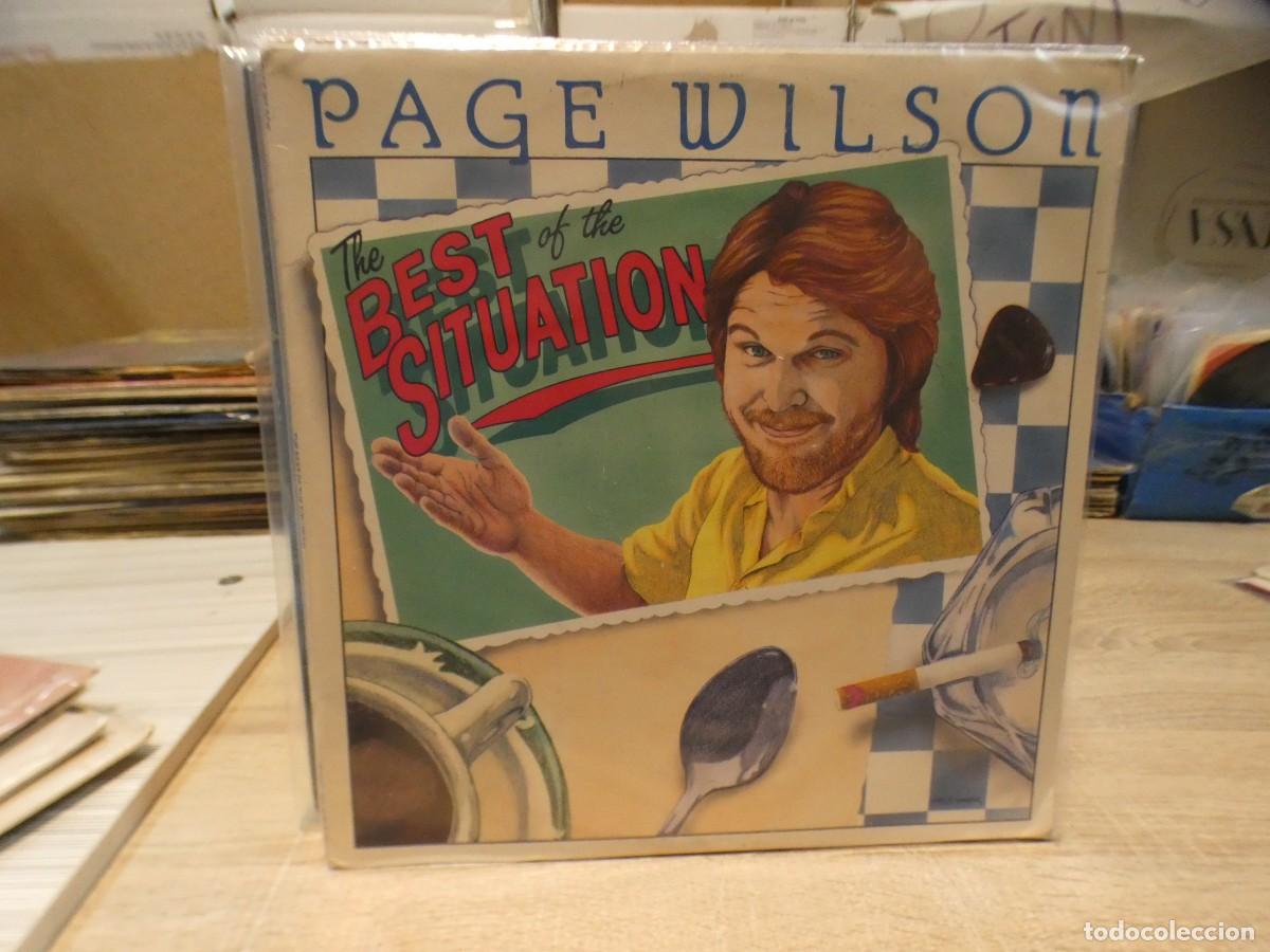 Vinyl records: ARKANSAS1980 LOTT719 VINILO MUY BUEN ESTADO PAGE WILSON