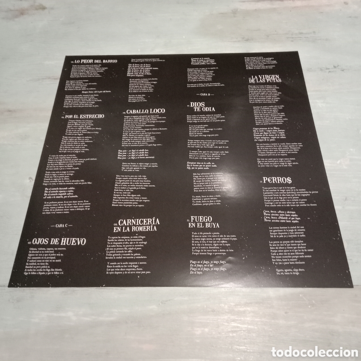 Discos de vinilo: NARCO - DIOS TE ODIA - LP DOBLE GATEFOLD - Foto 7