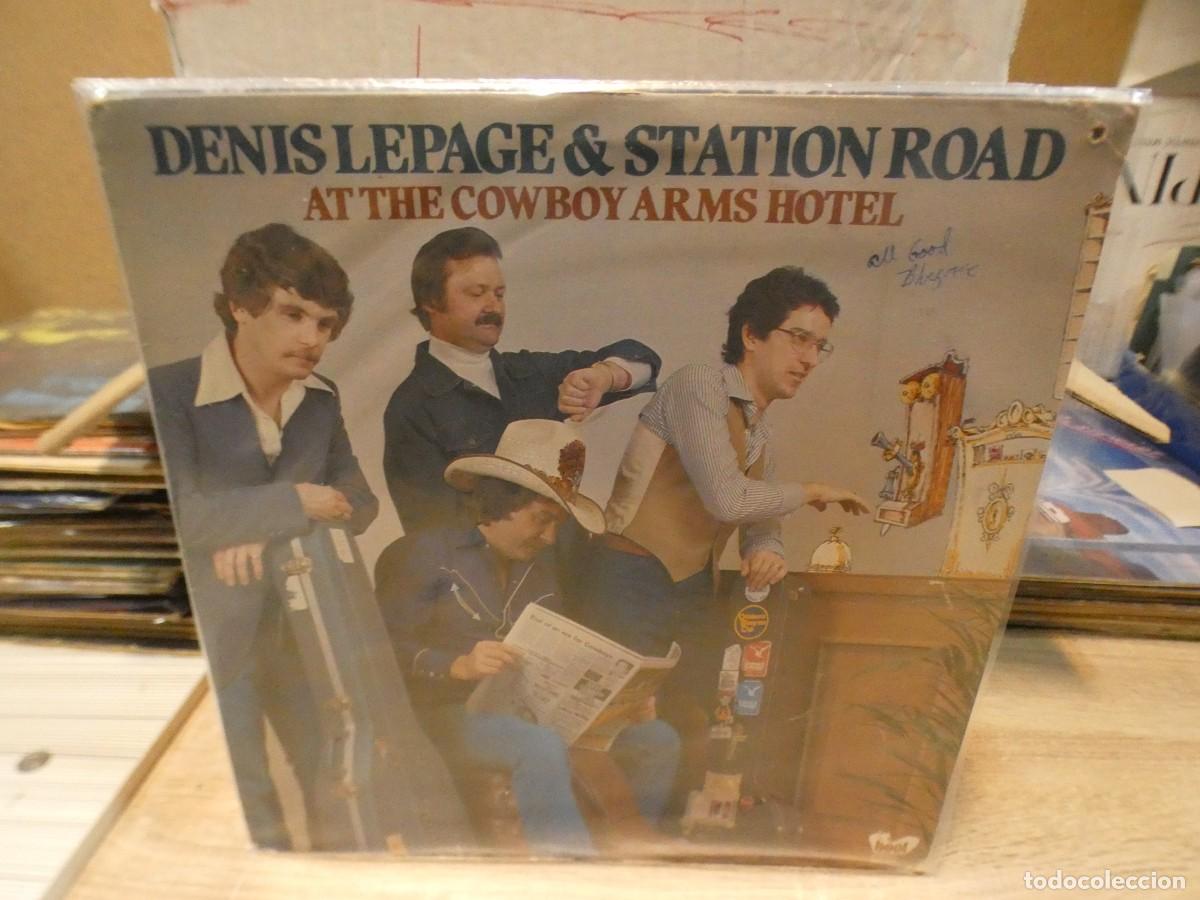 Vinyl records: ARKANSAS1980 LOTT719 VINILO MUY BUEN ESTADO DENIS LEPAGE & STATION ROAD