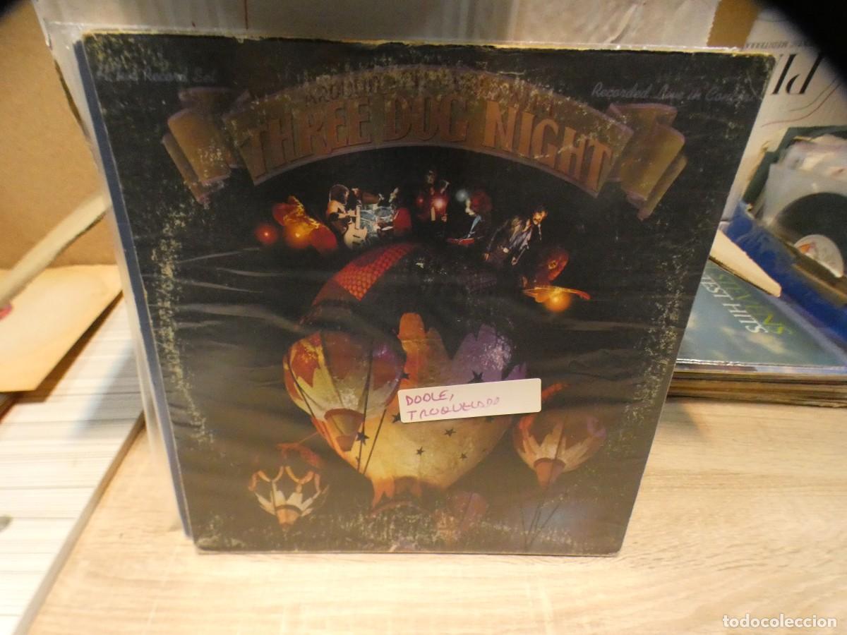 Disques de vinyle: ARKANSAS1980 CAJJ714 VINILO LEVE USO AUN CORRECTO THREE DOG NIGHT DOBLE TROQUELADO