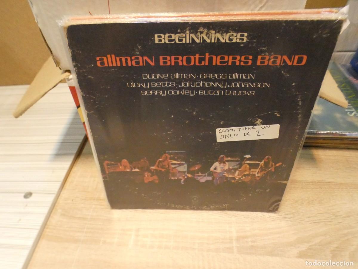 Disques de vinyle: ARKANSAS1980 CAJJ714 VINILO MUY USADO AUN REPRODUCIBLE ALLMAN BROTHERS BAND COJO SOLO 1/2 DISCOS