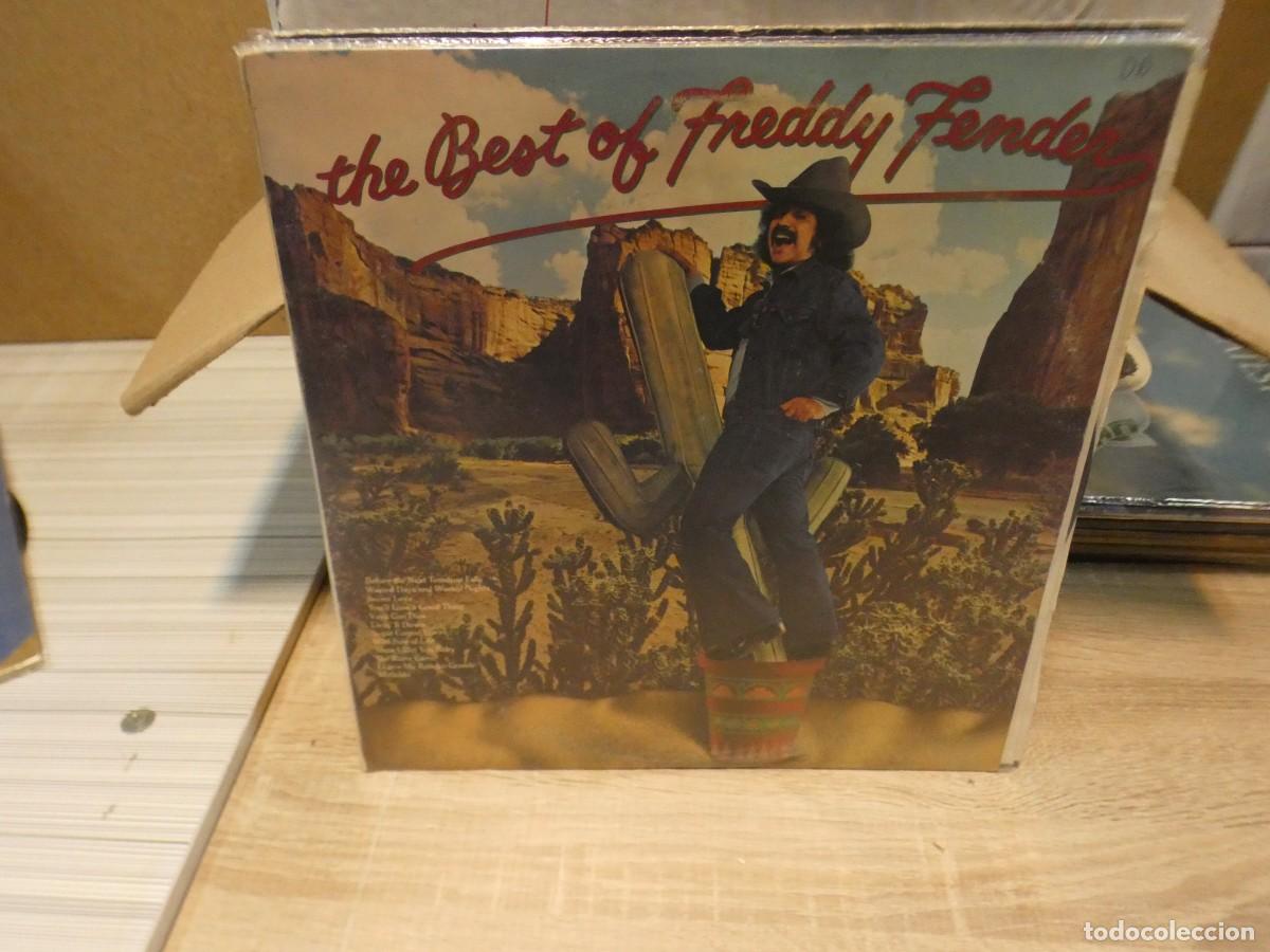 Discos de vinilo: ARKANSAS1980 CAJJ714 VINILO MUY BUEN ESTADO BEST OF FREDDY FENDER