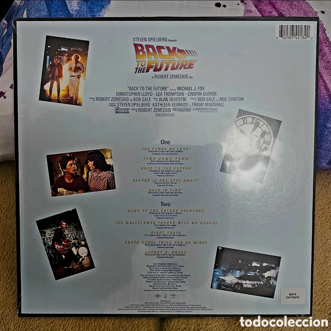 Discos de vinilo: Vinilo 12 B.S.O. - Back To The Future - Foto 2