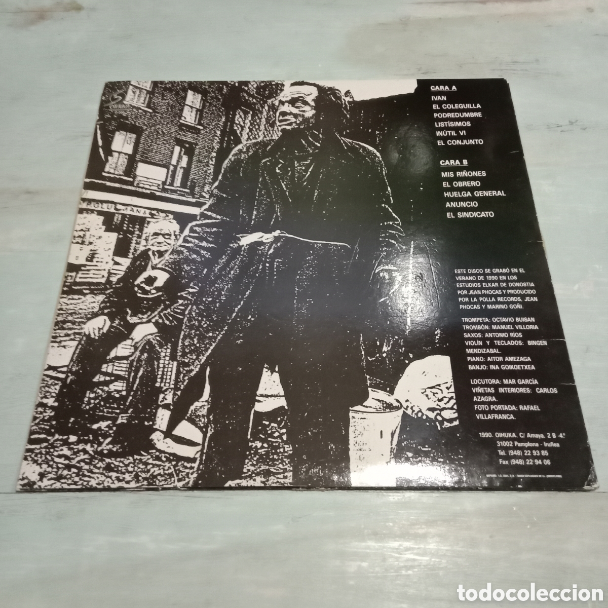 Discos de vinilo: LA POLLA RECORDS - LOS JUBILADOS - LP - Foto 2