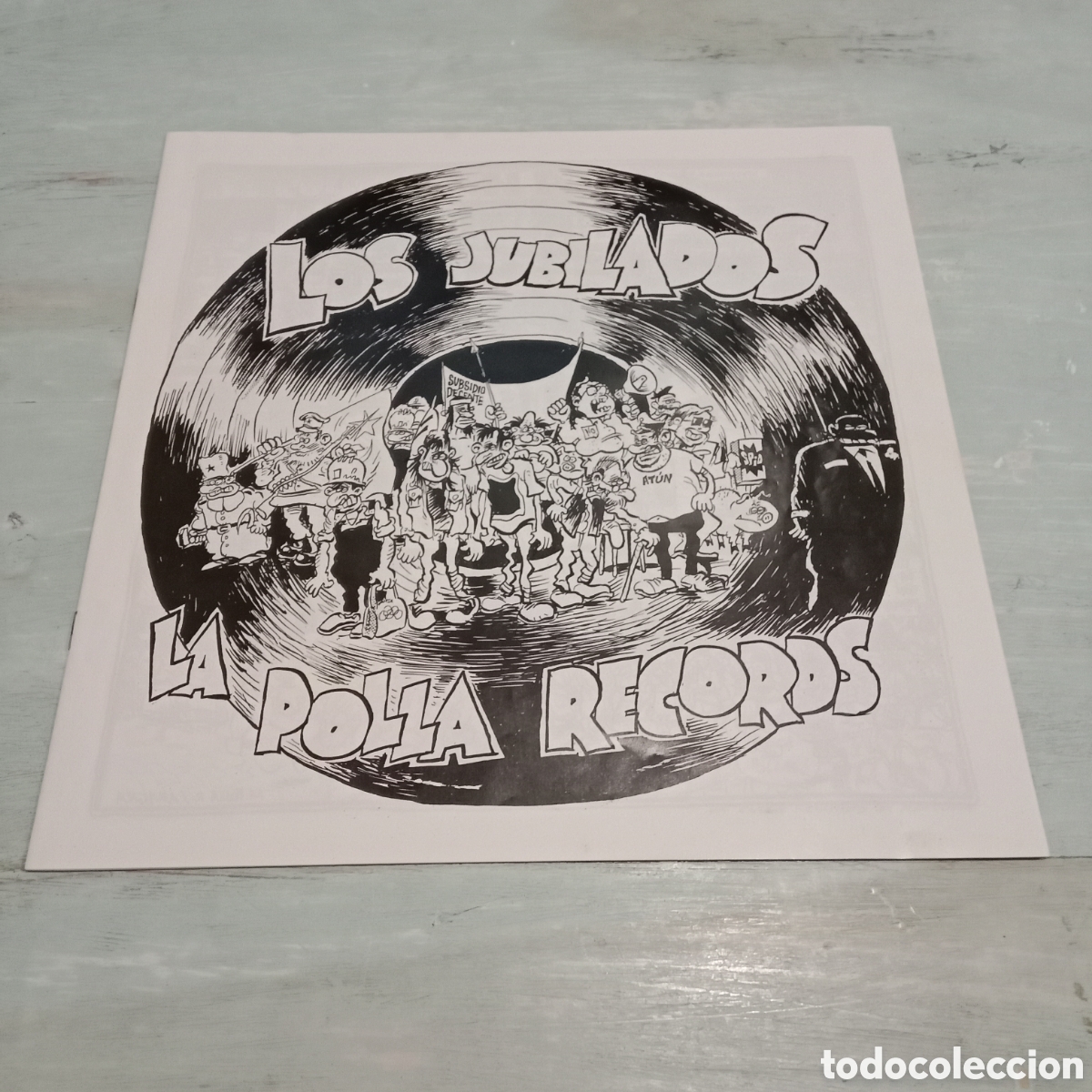 Discos de vinilo: LA POLLA RECORDS - LOS JUBILADOS - LP - Foto 3
