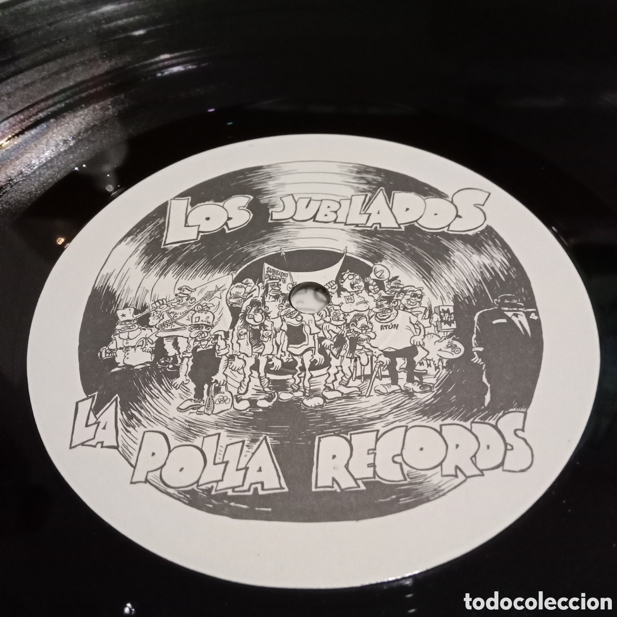 Discos de vinilo: LA POLLA RECORDS - LOS JUBILADOS - LP - Foto 6