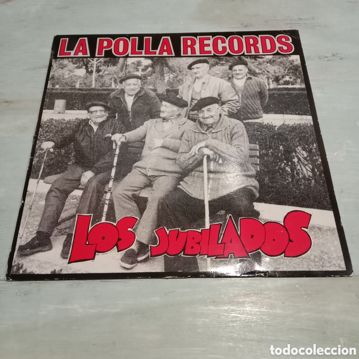 Discos de vinilo: LA POLLA RECORDS - LOS JUBILADOS - LP - Foto 1