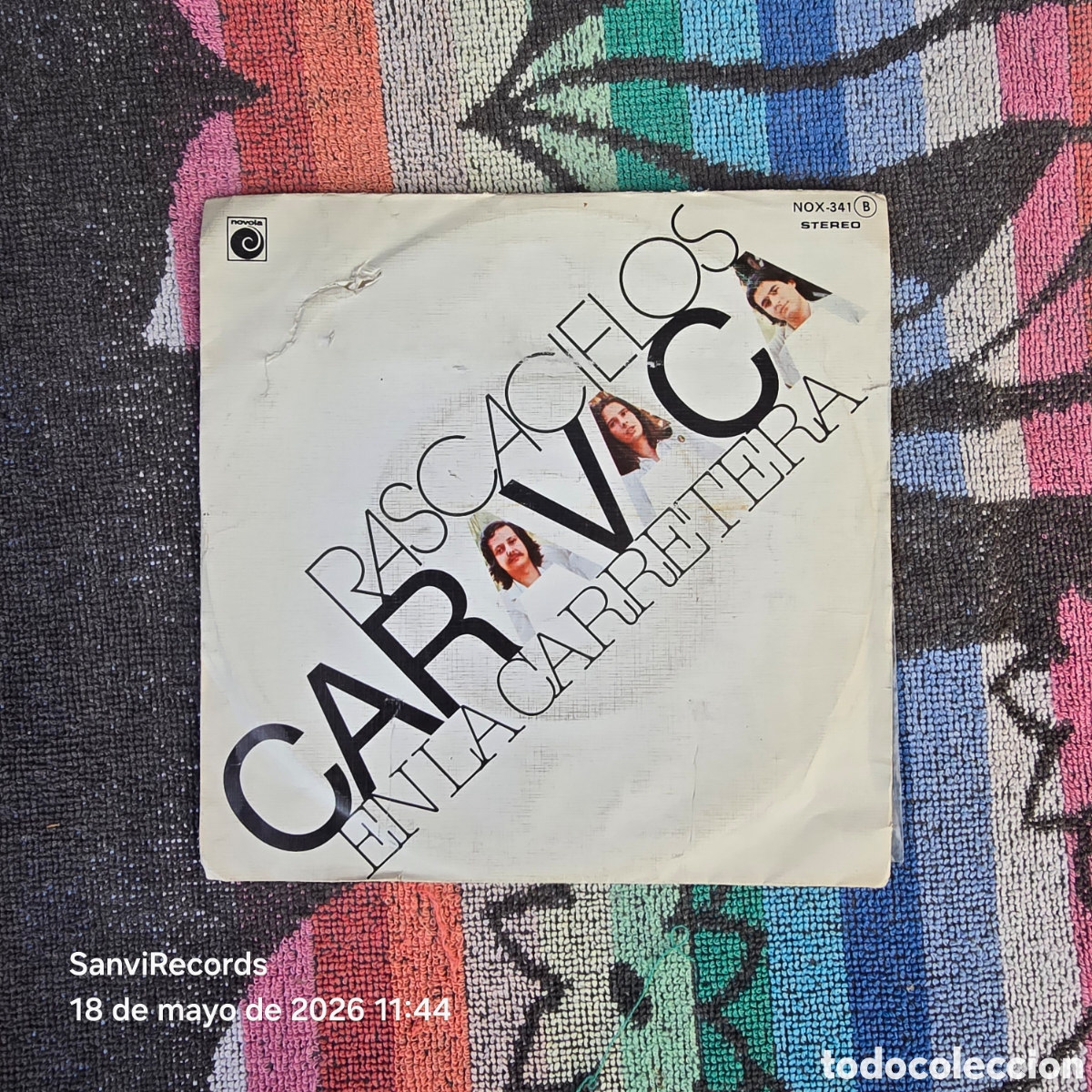 Discos de vinilo: [SINGLE] CARAVACA: RASCACIELOS - EN LA CARRETERA (NOVOLA) (1978)