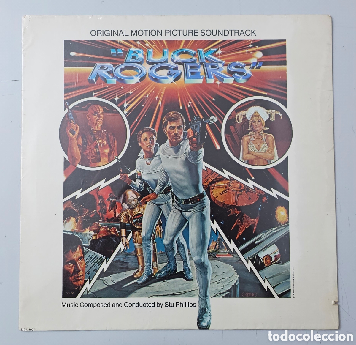 Discos de vinilo: LP BUCK ROGERS BSO (US - MCA - 1979) Precintado Nuevo Sci-Fi