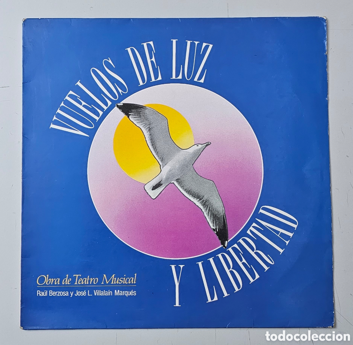 Discos de vinilo: LP CLAVE DE FA - Vuelos de luz y libertad (Espa&ntilde;a - Paulinas - 1991) XIAN POP MEGARARO UNICO
