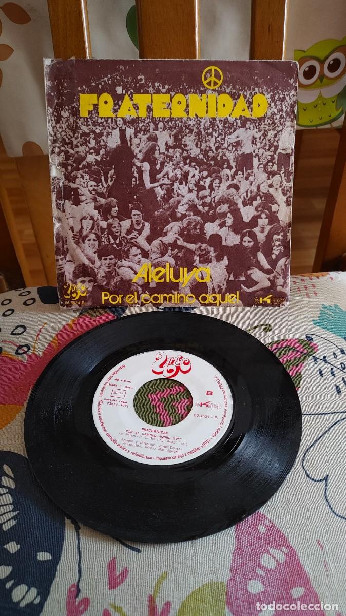 Discos de vinilo: FRATERNIDAD-SINGLE ALELUYA
