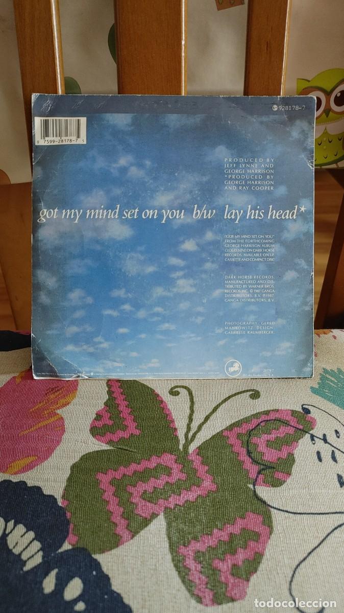 Discos de vinilo: GEORGE HARRISON-SINGLE GOT MY MIND SET ON YOU - Foto 2