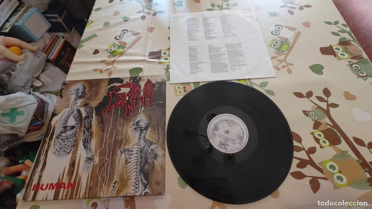 Discos de vinilo: HUMAN DEATH-LP 1991-ENCARTE LETRAS