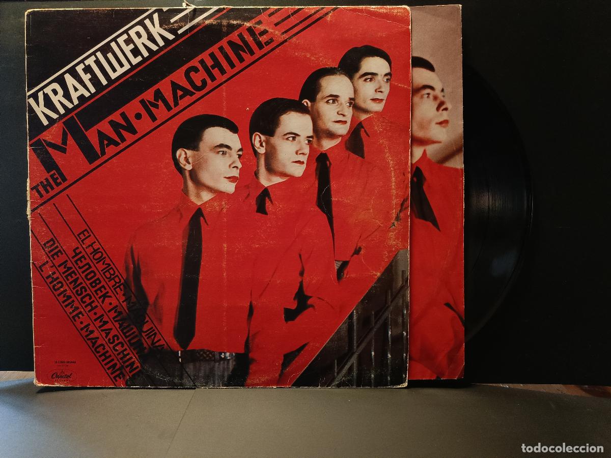 Discos de vinilo: KRAFTWERK THE MAN MACHINE LP ESPA&Ntilde;A 1978 PDELUXE