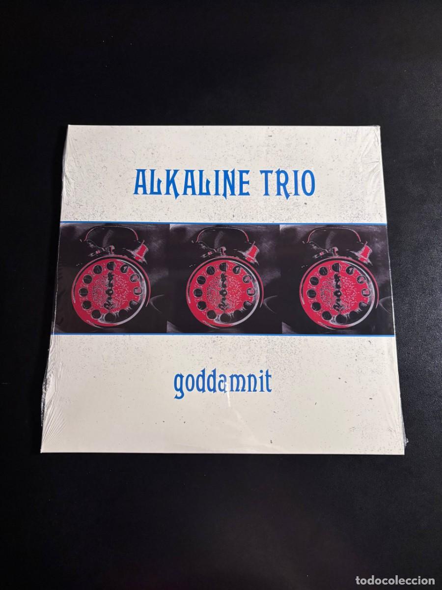 Discos de vinilo: Alkaline Trio Goddamnit Disco de vinilo color LP punk emo