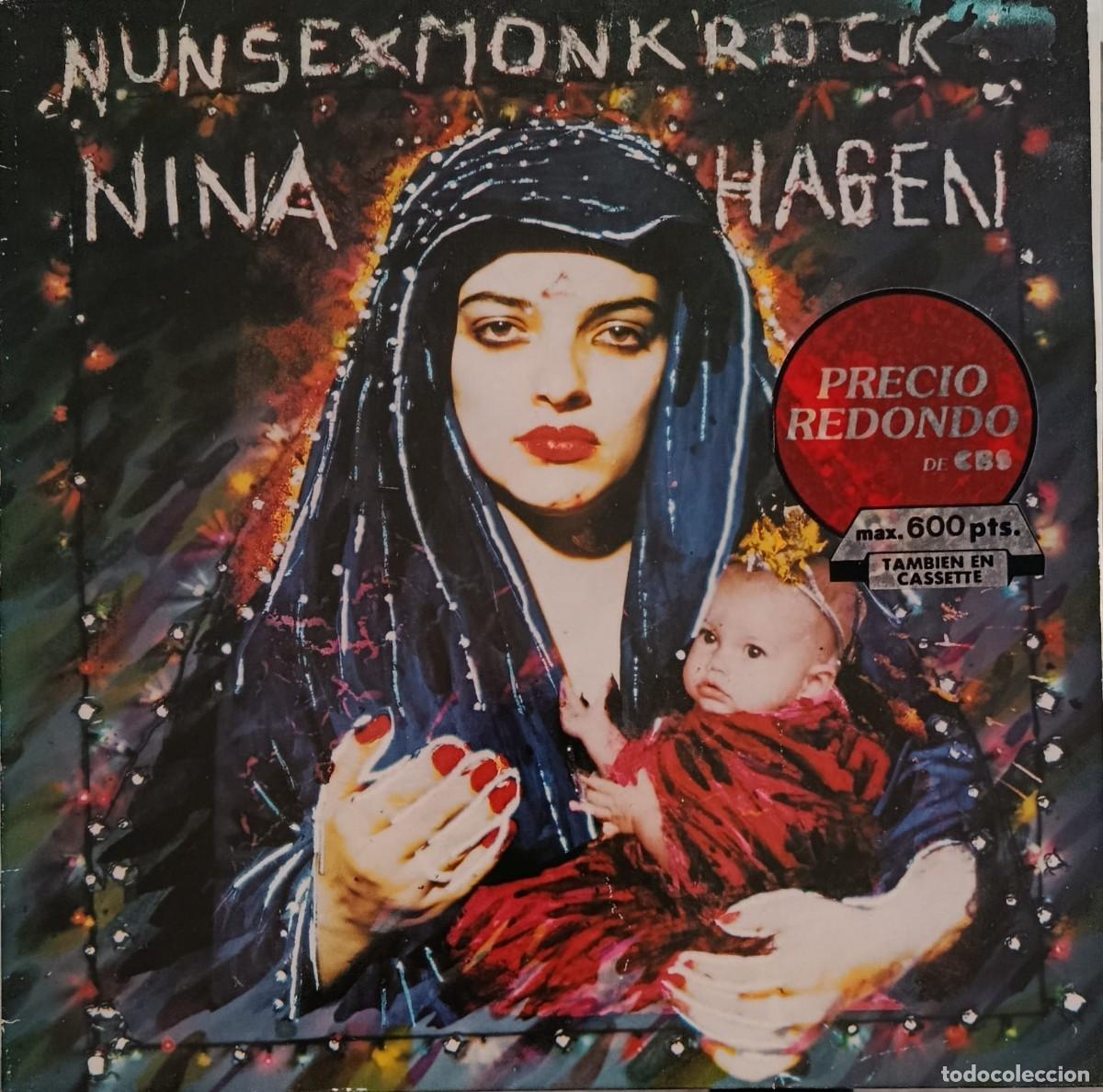 Discos de vinilo: Vinilo Nina Hagen-Nun Sex Monk Rock-1982 CBS 32479