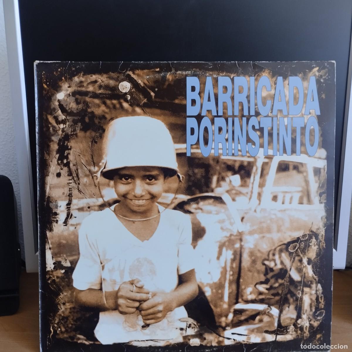 Discos de vinilo: LP Barricada - Por Instinto (LP, Album) 1991 Espa&ntilde;a