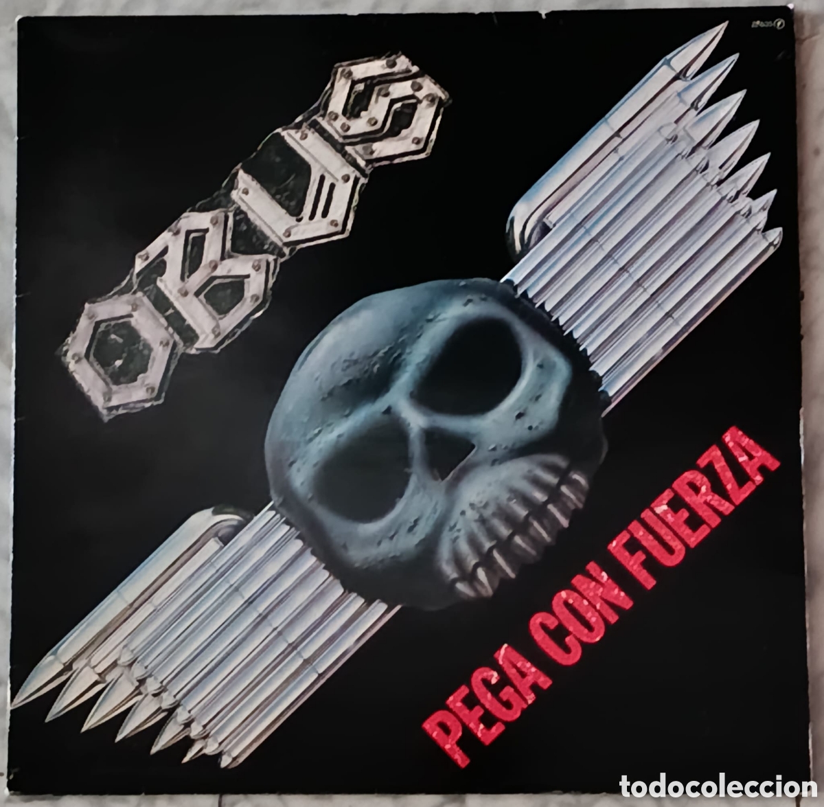 Discos de vinilo: Vinilo OBUS-PEGA CON FUERZA-1985CHAPA DISCOS ZP-635