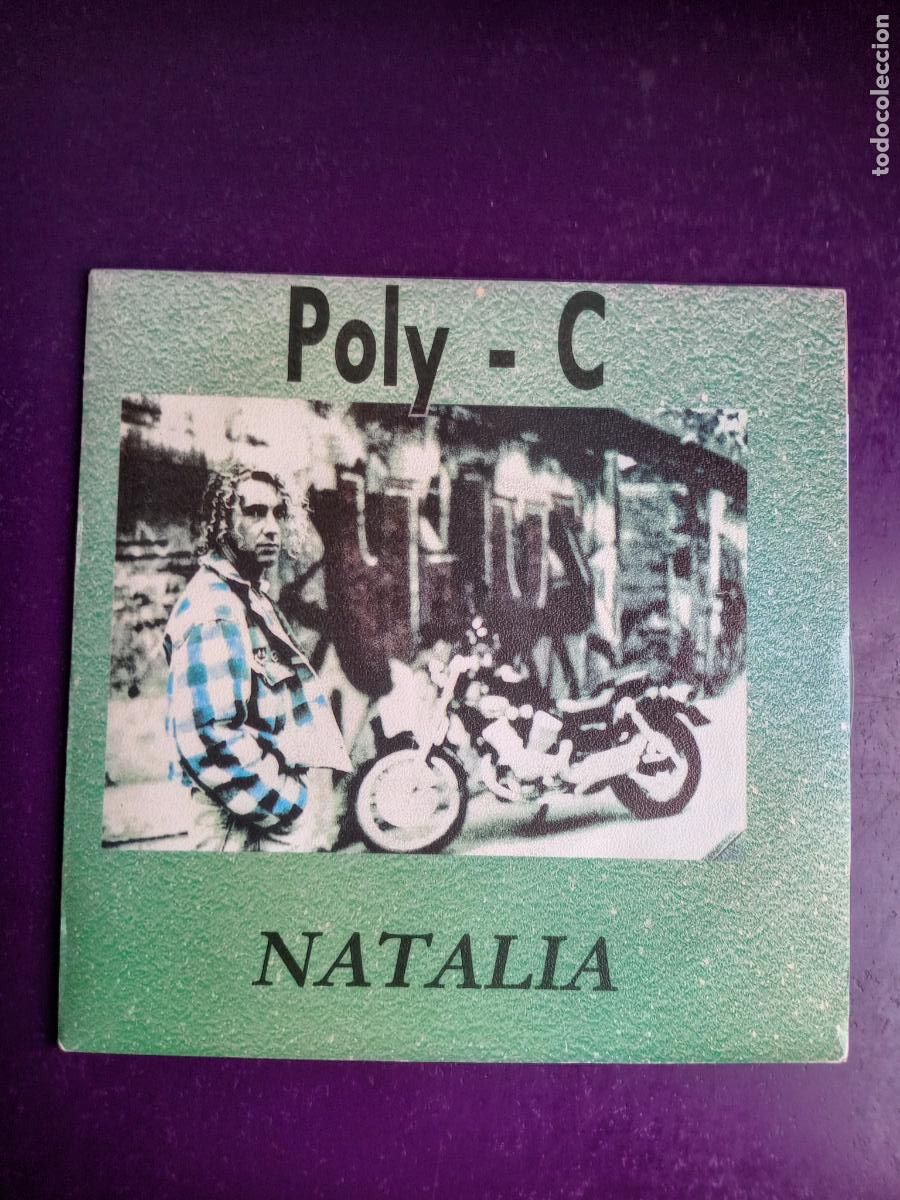Discos de vinilo: Poly-C &lrm;&ndash; Natalia - Sg YAS FLI 1991 PROMO - ELECTRONICA DISCO 90'S - SIN USO