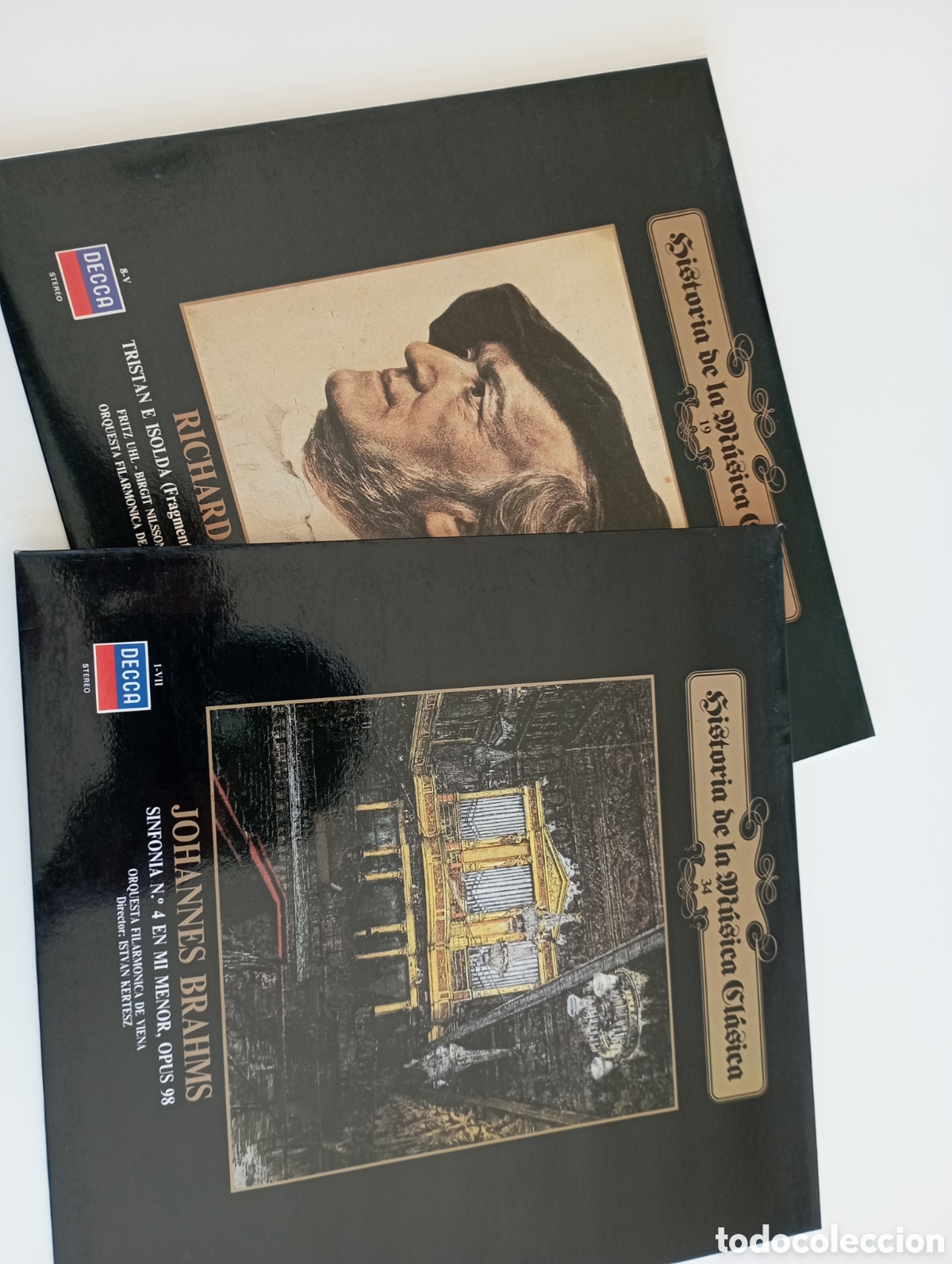 Discos de vinilo: Pack dos discos de m&uacute;sica cl&aacute;sica