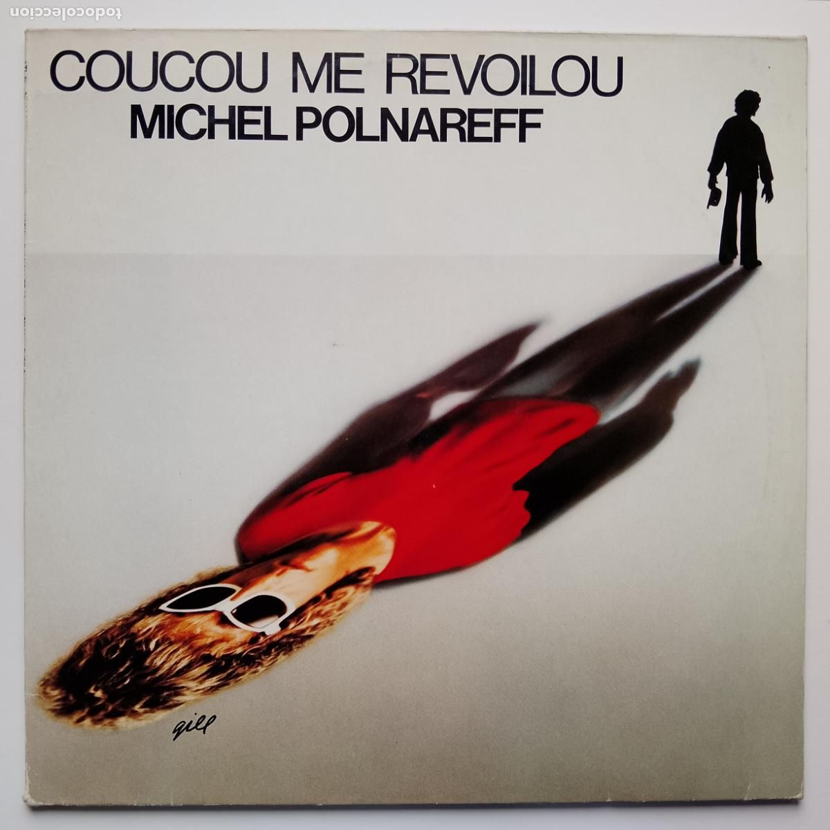 Discos de vinilo: Michel Polnareff-Coucou Me Revoilou (LP Atlantic 1978) Benjamin Biolay, David Bowie, Todd Rundgren