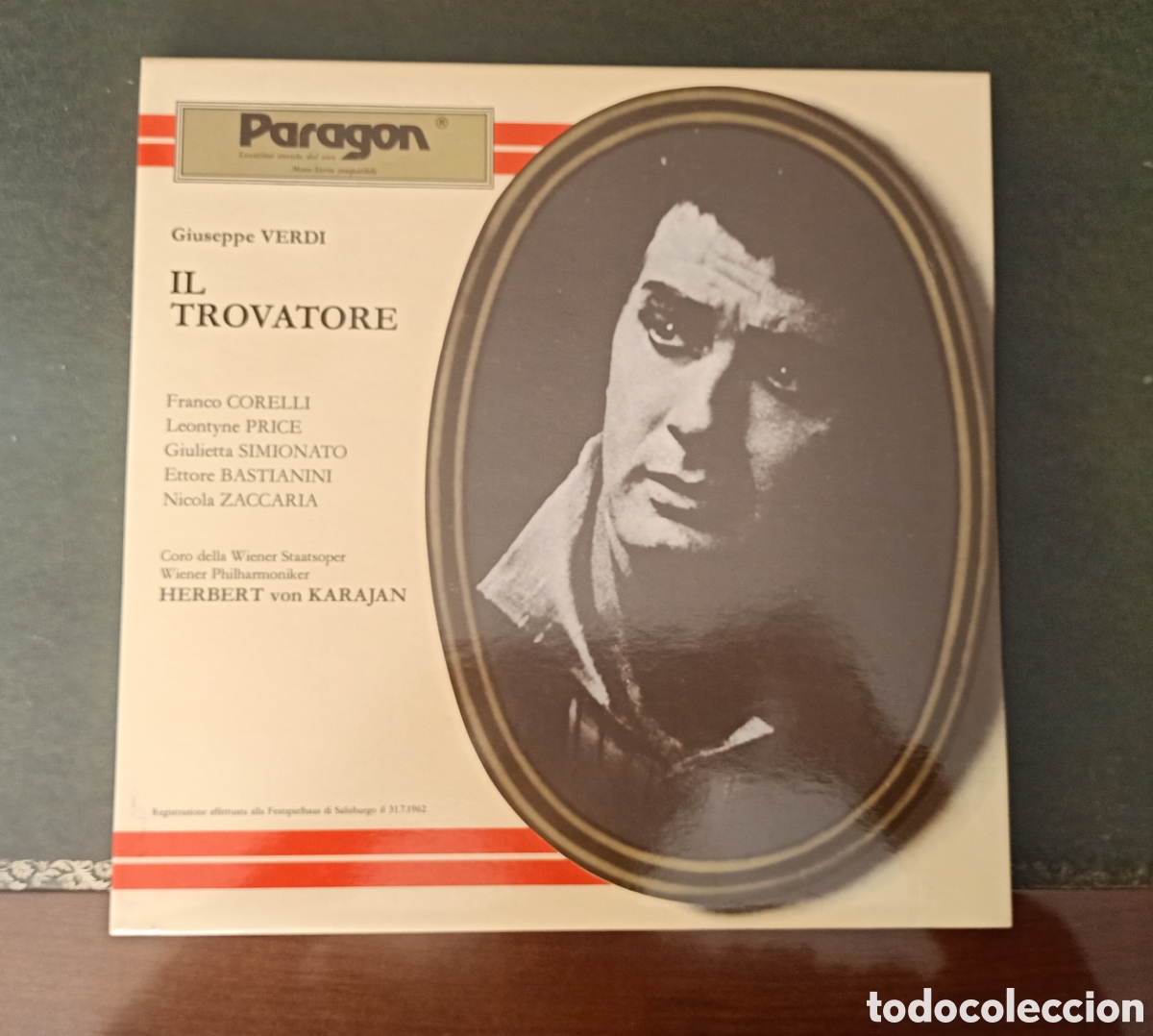 Discos de vinilo: Verdi - Il Trovatore - Karajan