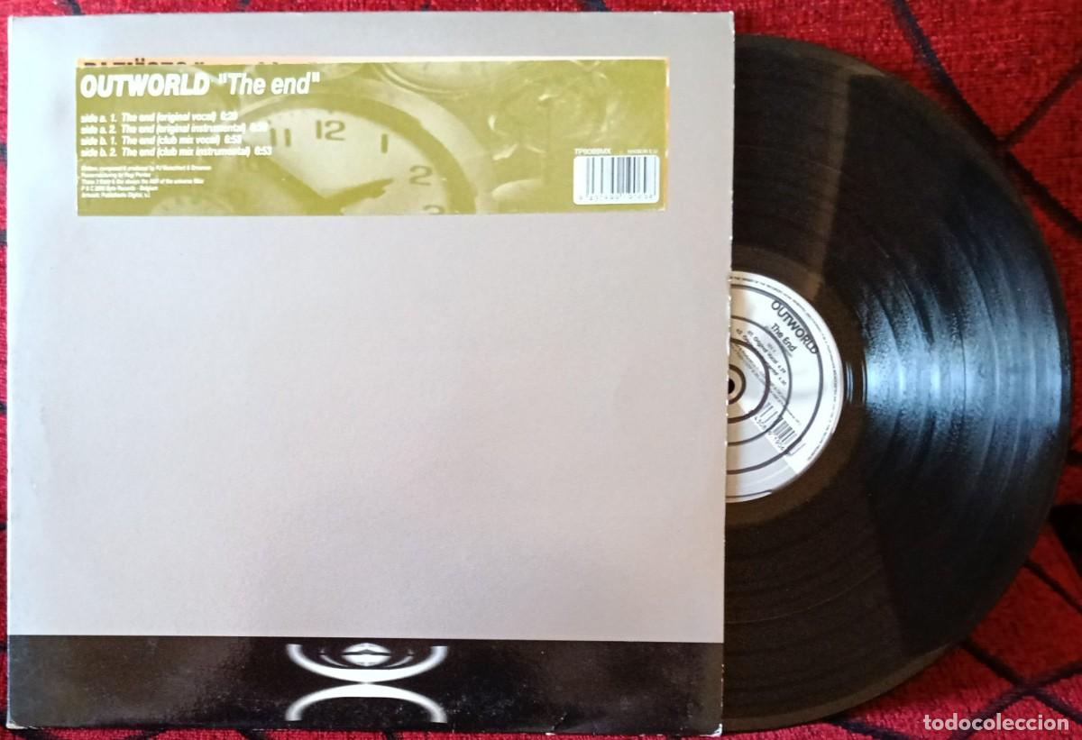 Discos de vinilo: OUTWORLD ** The End ** MAXI SINGLE VINILO 2000 - Foto 1