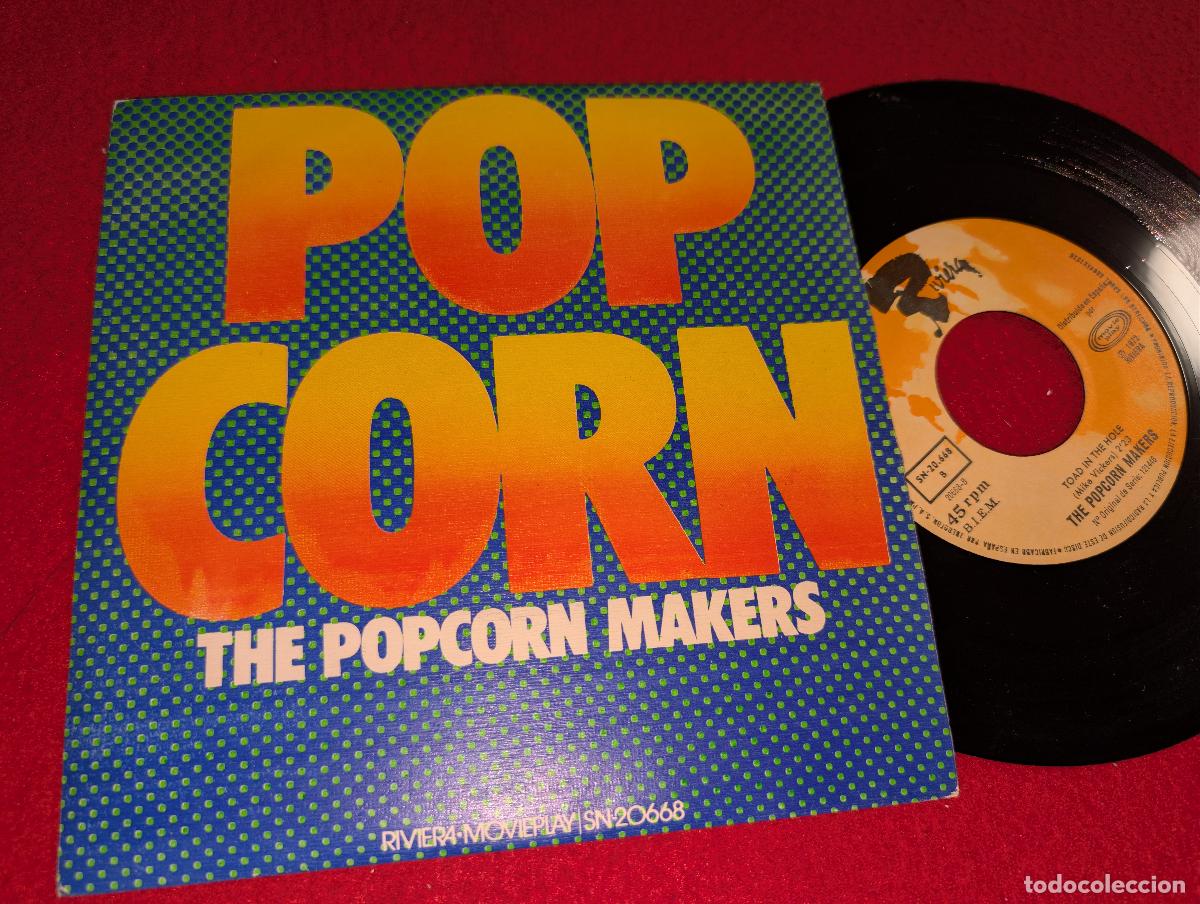 Discos de vinilo: POPCORN POP CORN The popcorn makers. Popcorn/Toad in the hole 7'' SINGLE 1972 ESPA&Ntilde;A SPAIN