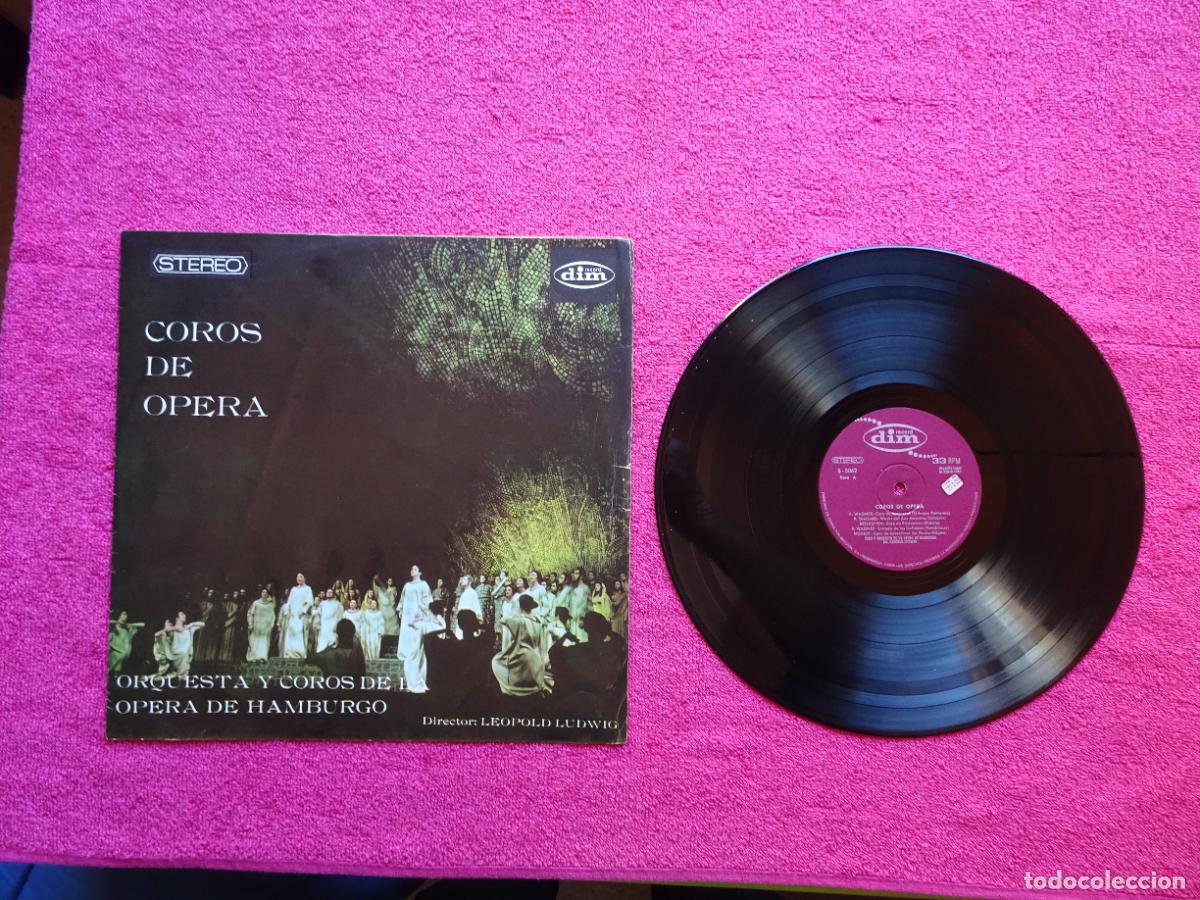 Discos de vinilo: coros de opera leopold ludwig orquesta y coros de la opera de hamburgo 1967 dim record s-5062