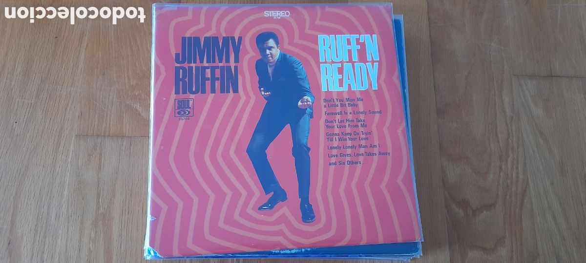Discos de vinilo: Jimmy Ruffin - Ruff 'n ready