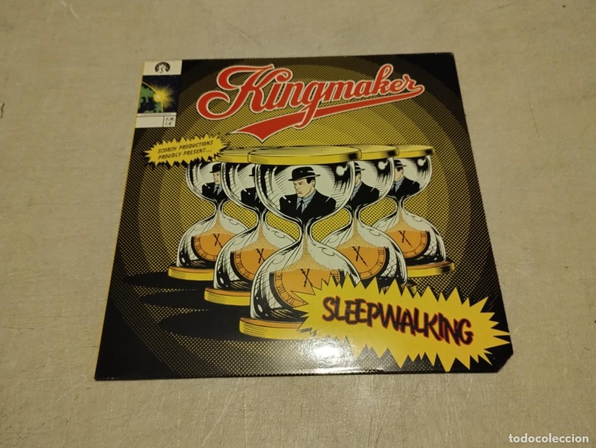 Discos de vinilo: KING MAKER LP SLEEPWALKING UK.1993 EN CARTE LETRAS INSERT - Foto 1