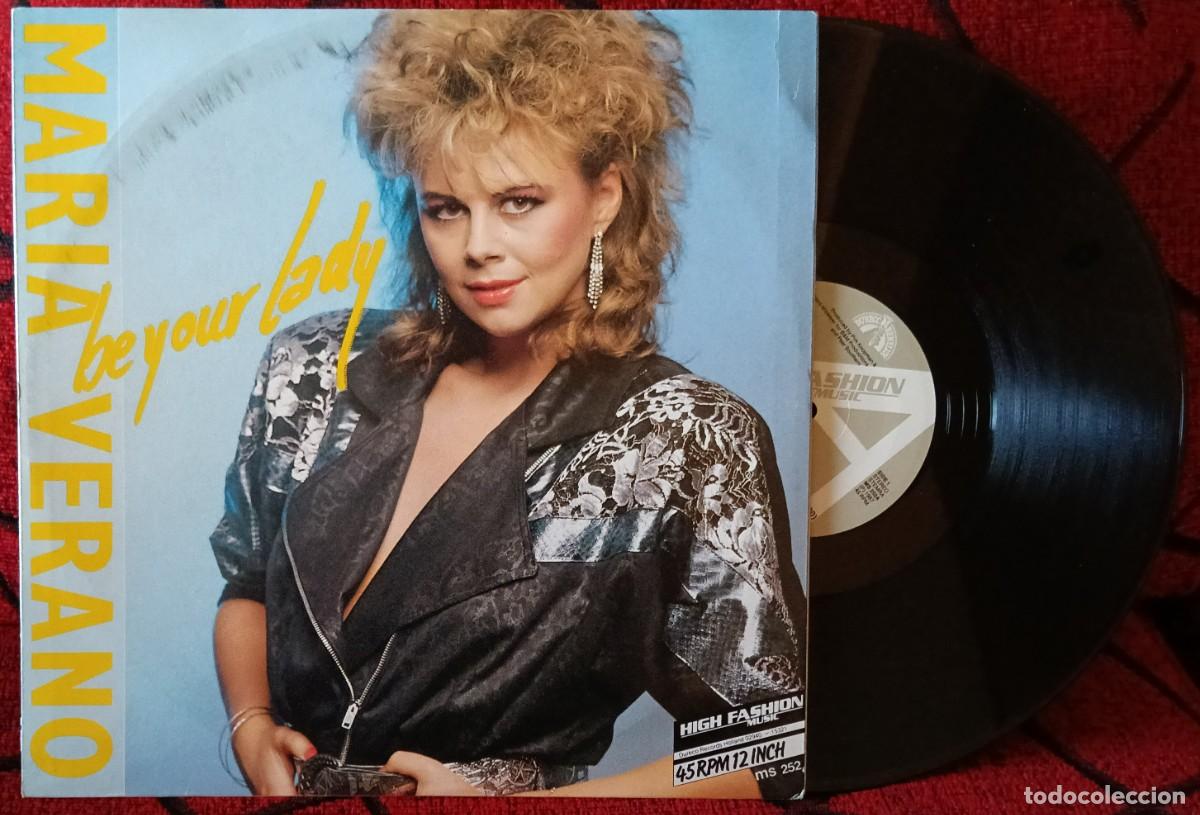 Discos de vinilo: MARIA VERANO ** Be Your Lady ** MAXI SINGLE VINILO HOLANDA 1986