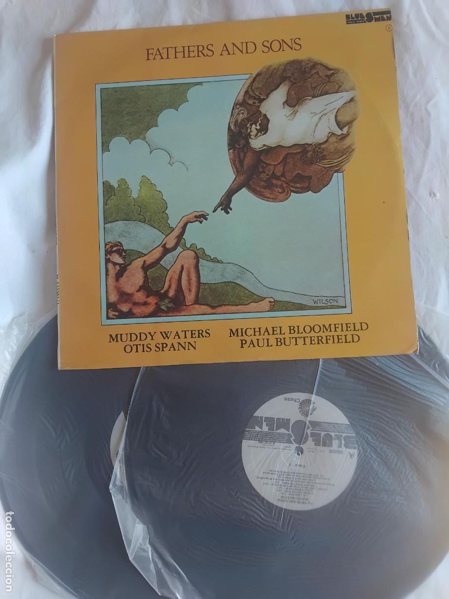 Discos de vinilo: FATHERS AND SONS. MUDDY WATERS - OTIS SPANN - MICHAEL BLOOMFIELD - PAUL BUTERFIELD. LP 1969