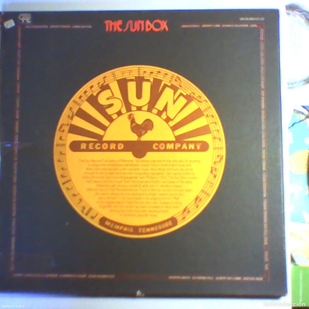 Discos de vinilo: lp 3 discos the sun box. cfe 1984 spain. d&iacute;ptico con textos (buen estado, leer)