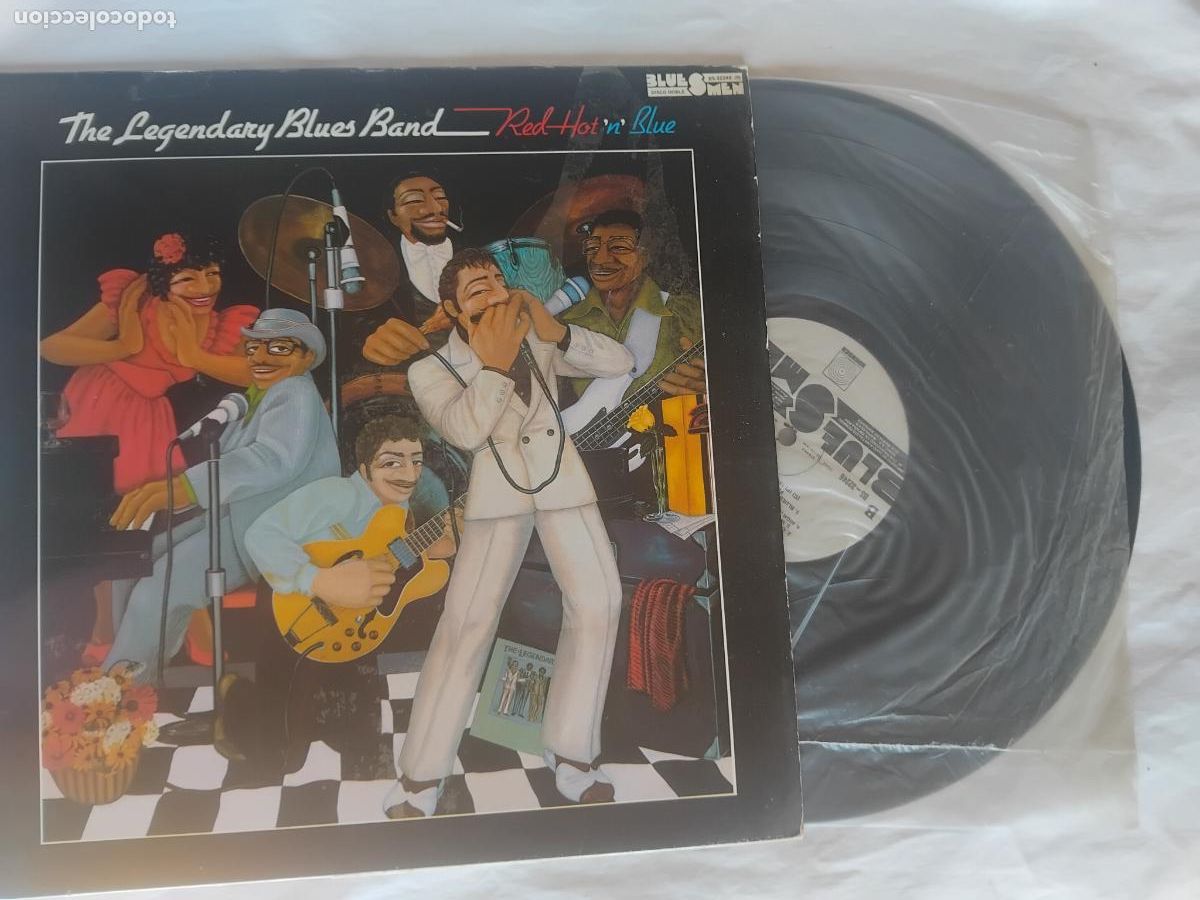 Discos de vinilo: THE LEGENDARY BLUES BAND. RED HOT 'N' BLUE