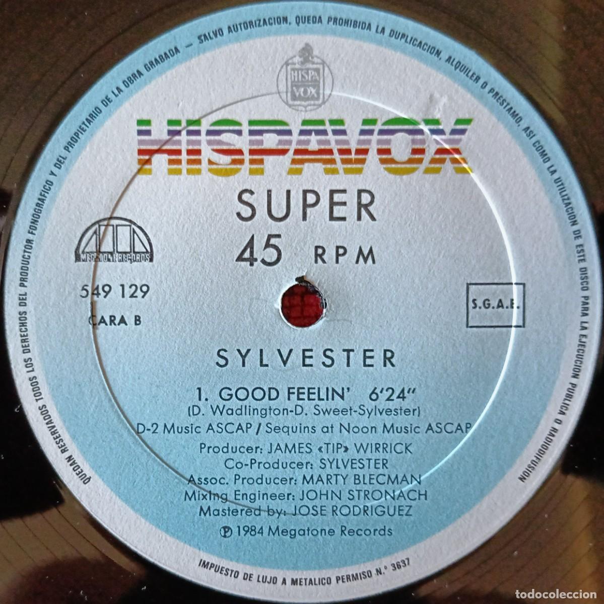 Discos de vinilo: SYLVESTER ** Call Me (Remix) ** MAXI SINGLE VINILO 1984 - Foto 4