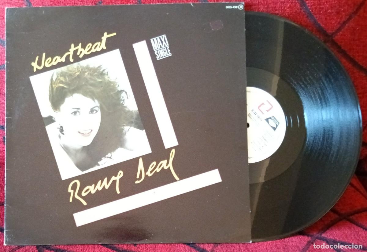Discos de vinilo: RAWE DEAL ** Heartbeat ** MAXI SINGLE VINILO PROMOCIONAL 1985