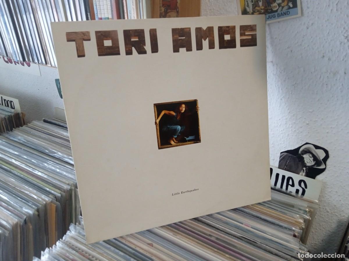 Discos de vinilo: Tori Amos &ndash; Little Earthquakes. Lp edici&oacute;n europa 1992. Sello east west warner