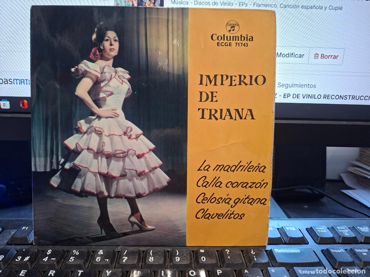 Discos de vinilo: IMPERIO DE TRIANA - LA MADRILE&Ntilde;A - EP DE VINILO