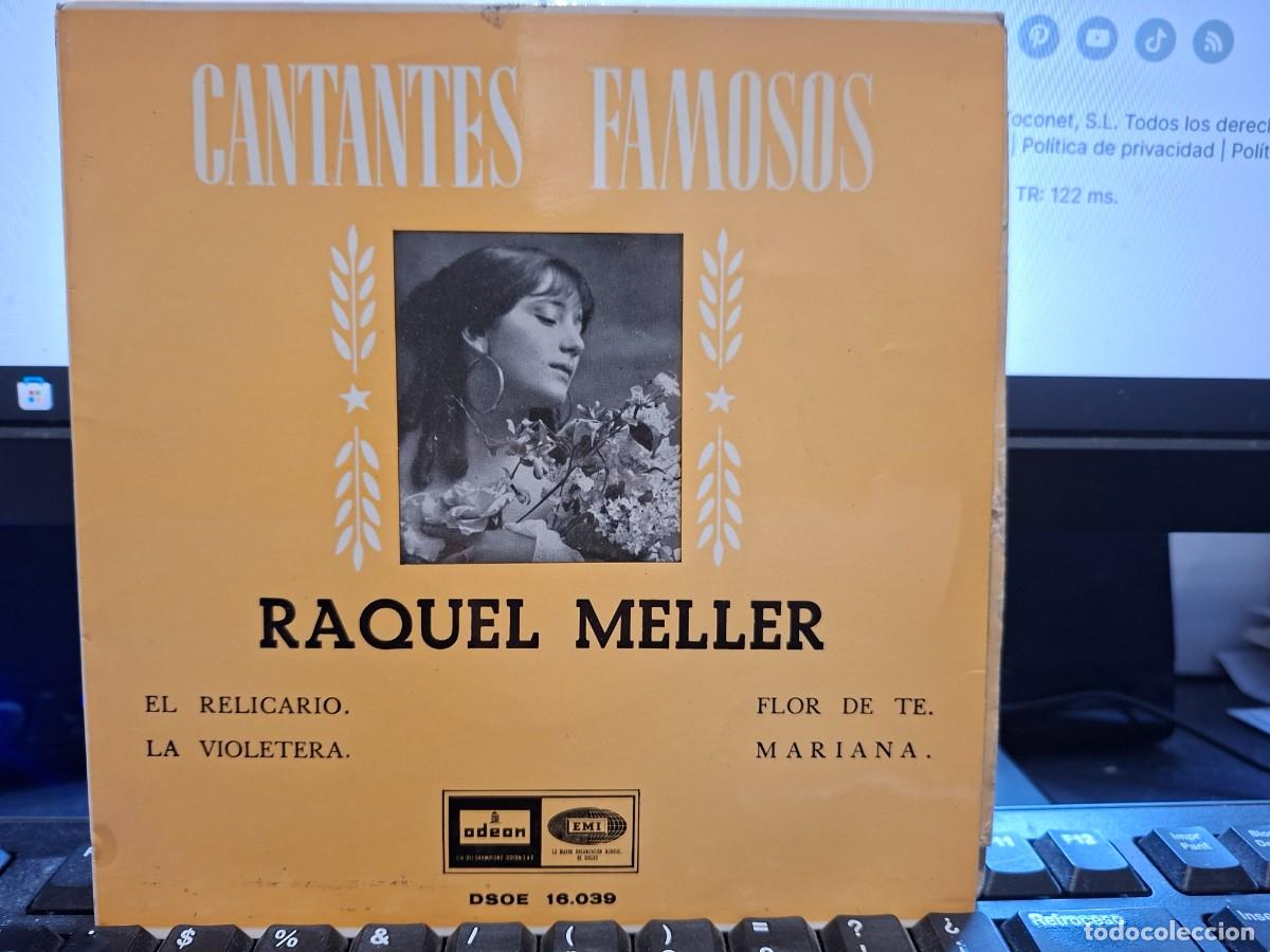 Discos de vinilo: RAQUEL MELLER - EL RELICARIO - EP DE VINILO RECONSTRUCCION TECNICA 1955