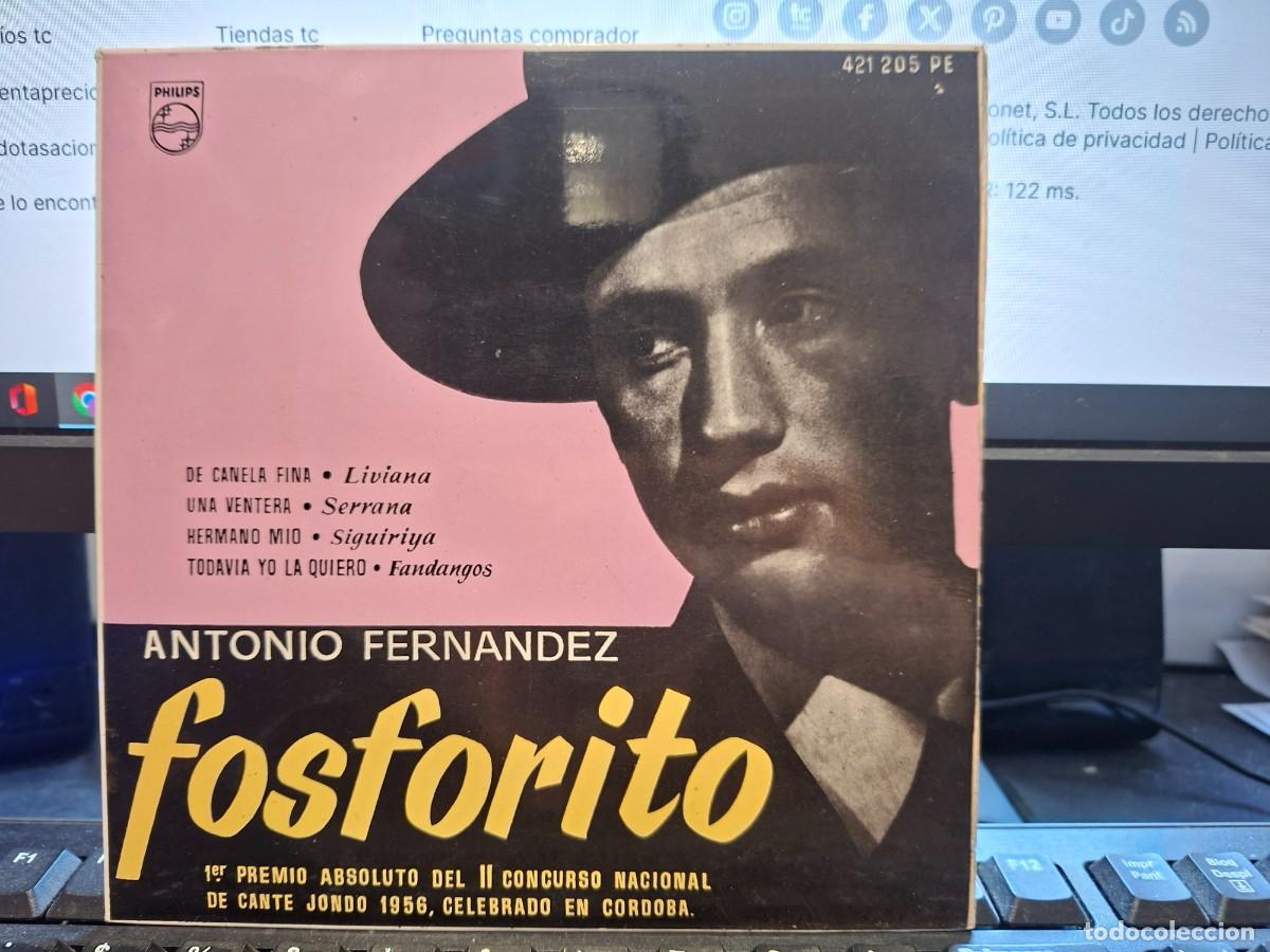 Discos de vinilo: FOSFORITO - DE CANELA FINA - EP DE VINILO