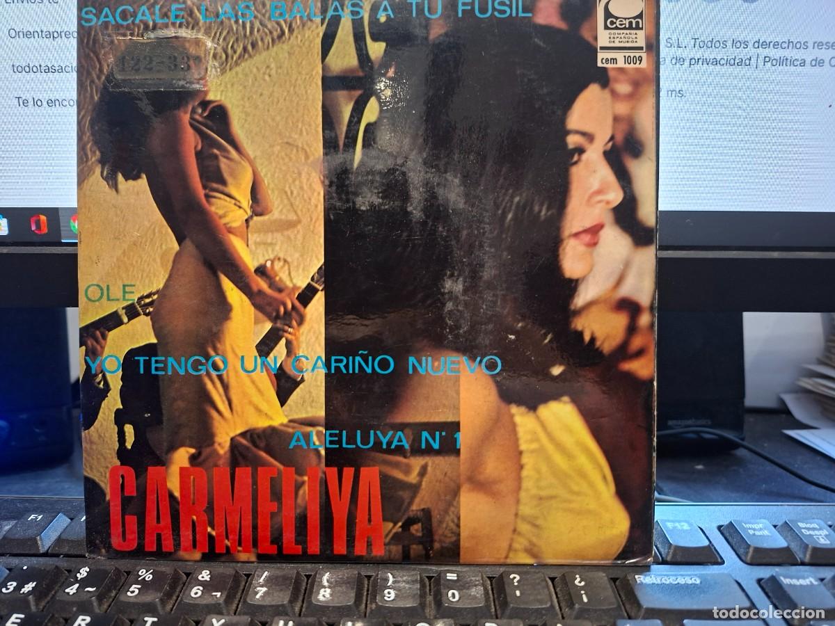 Discos de vinilo: CARMELIYA - SACALE LAS BALAS A TU FUSIL - EP DE VINILO DE VINILO