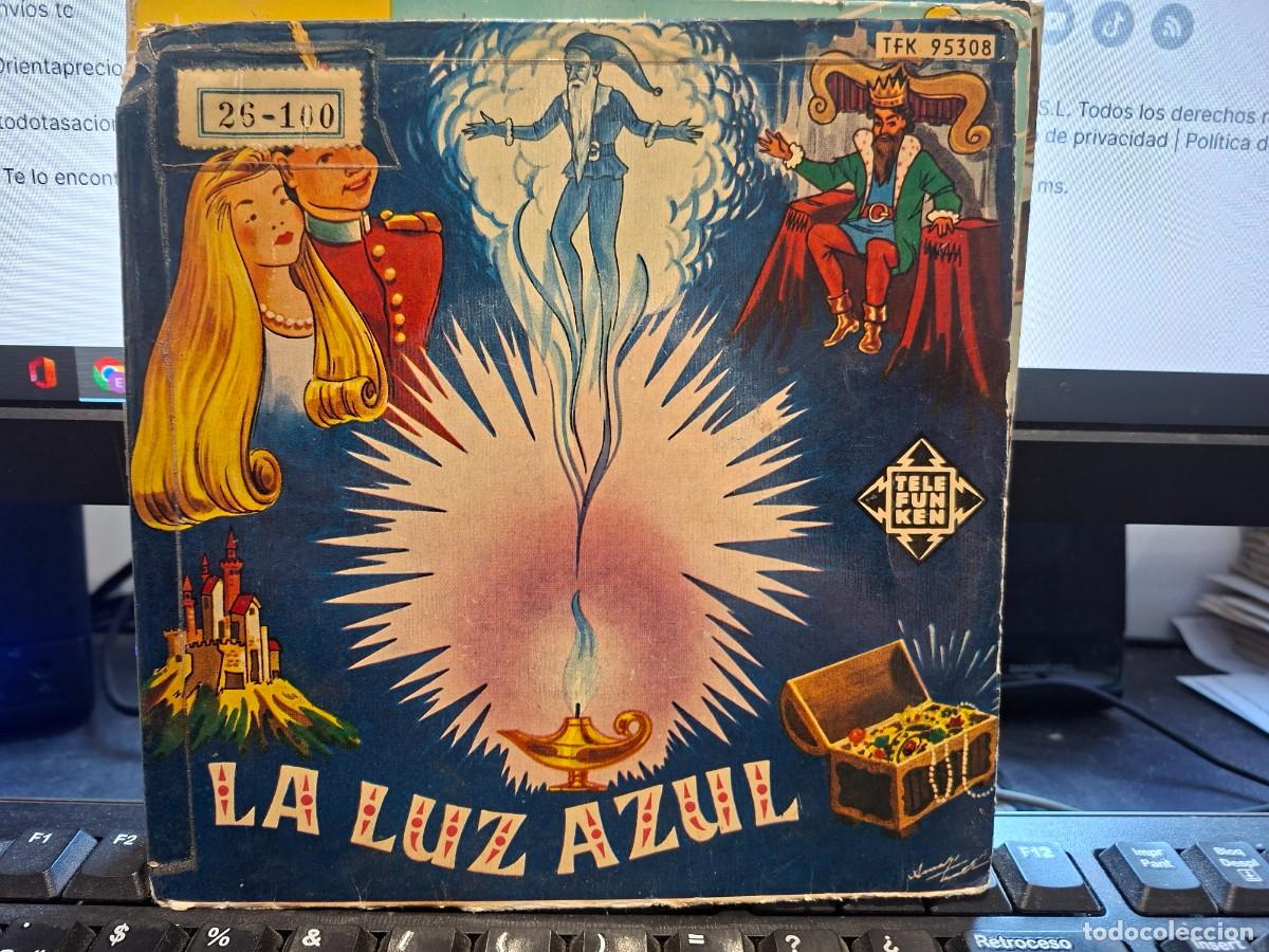 Discos de vinilo: LA LUZ AZUL - EP DE VINILO CUENTO INFANTIL TELEFUNKEN 1958
