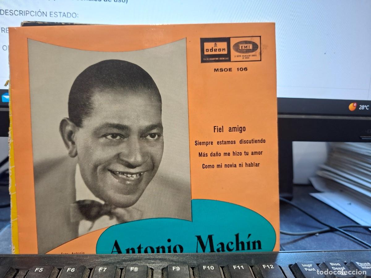 Discos de vinilo: ANTONIO MACHIN - FIEL AMIGO - EP DE VINILO