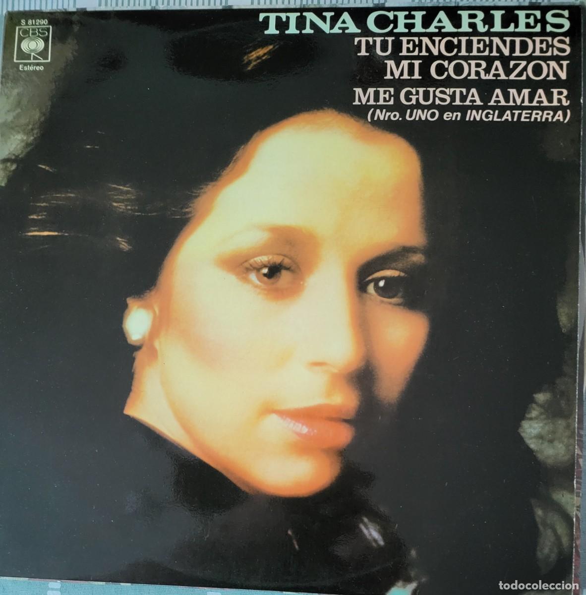 Vinyl records: Tina Charles Lp sello CBS editado en Espa&ntilde;a a&ntilde;o 1976...