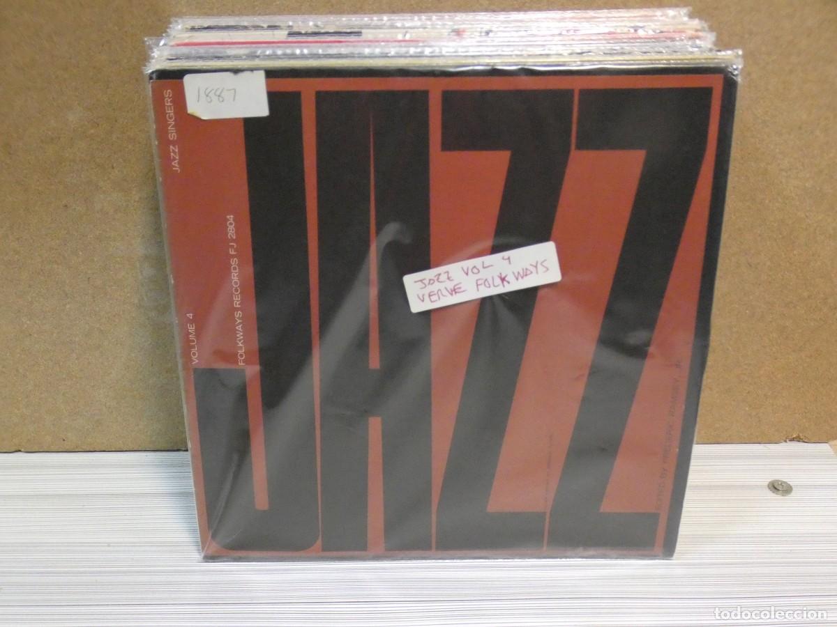 Vinyl records: ARKANSAS1980 PACC702 VINILO ESTADO CORRECTISIMO JAZZ VOL 4 VERVE FOLK WAYS